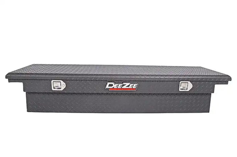 Dee Zee DZ8170LTB Tool Box - Red Crossover Single Lid Black BT