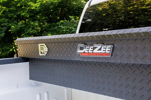 Dee Zee DZ8170TB Tool Box - Red Crossover Single Lid Black BT
