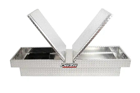 Dee Zee DZ10370 Tool Box - Red Crossover Double BT Alum