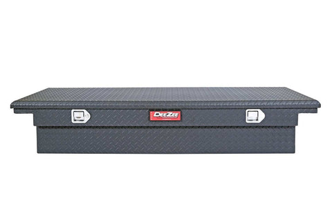 Dee Zee DZ8170LTB Tool Box - Red Crossover Single Lid Black BT