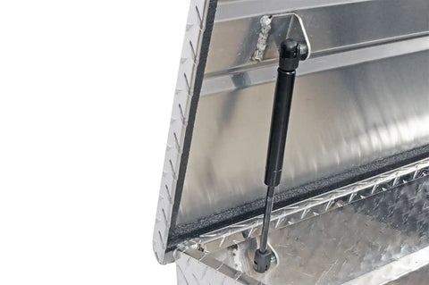Dee Zee DZ8160 Tool Box, Red Crossover Single Lid BT Alum