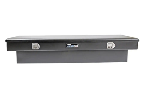 Dee Zee DZ8160SB Tool Box, Hardware Crossover Single Lid Black