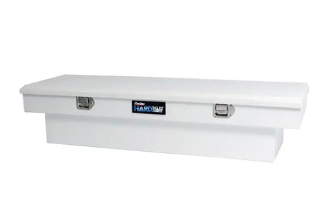 Dee Zee DZ8160S Tool Box - Hardware Crossover Single Lid White