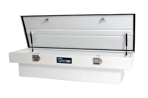 Dee Zee DZ8160S Tool Box - Hardware Crossover Single Lid White