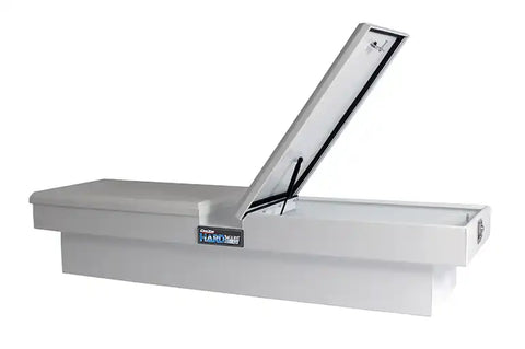 Dee Zee DZ8370S Tool Box - Hardware Crossover Double Lid White