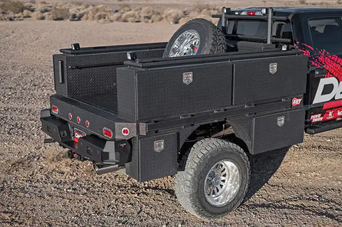 Dee Zee DZ67TB Tool Box - Specialty Topsider Black BT Alum