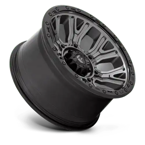 D825 20X10 6X135 M-GNMTL BLK-RG -18MM