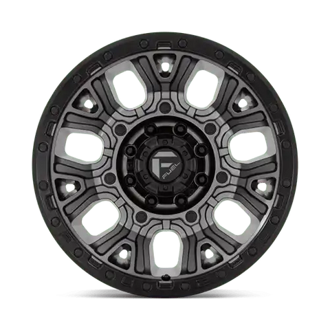 D825 20X10 8X170 M-GNMTL BLK-RG -18MM