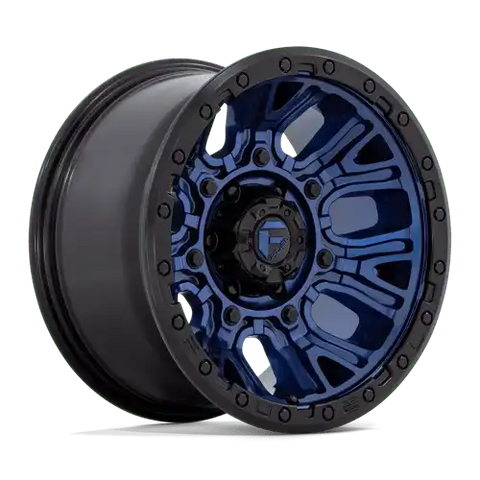 D827 17X9 5X5.0 DK-BLUE BLK-RG 1MM