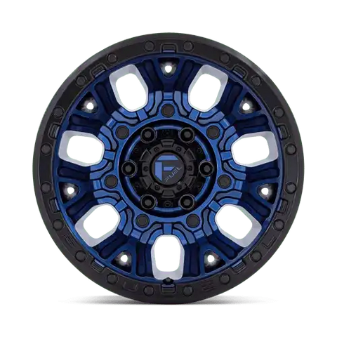 D827 17X9 6X5.5 DK-BLUE BLK-RG -12MM