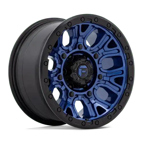D827 17X9 6X5.5 DK-BLUE BLK-RG 1MM