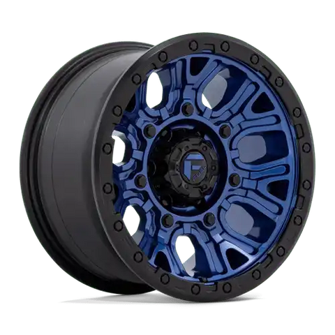 D827 17X9 6X5.5 DK-BLUE BLK-RG 1MM