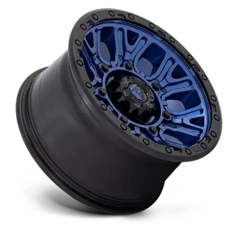 D827 17X9 6X5.5 DK-BLUE BLK-RG 1MM