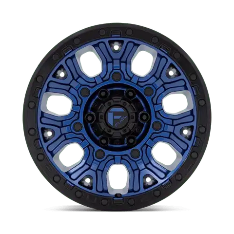 D827 17X9 6X5.5 DK-BLUE BLK-RG 1MM