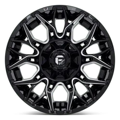 D769 20X10 6X135/5.5 G-BLK-MILL -18MM