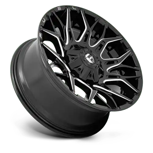 D769 20X10 8X180 G-BLK-MILL -18MM