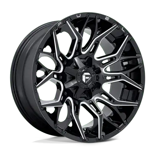 D769 22X10 8X170 G-BLK-MILL -18MM