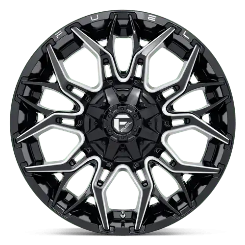 D769 22X10 8X170 G-BLK-MILL -18MM