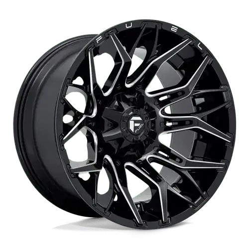 D769 22X12 8X170 G-BLK-MILL -44MM