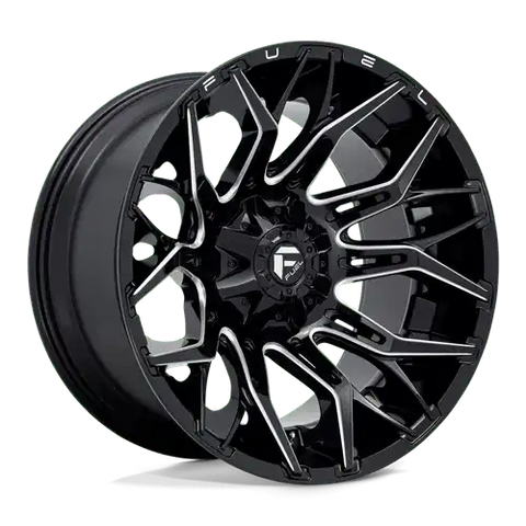 D769 22X12 8X6.5 G-BLK-MILL -44MM