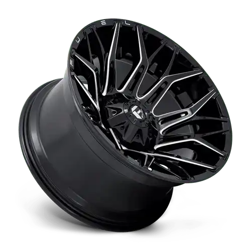 D769 22X12 8X170 G-BLK-MILL -44MM