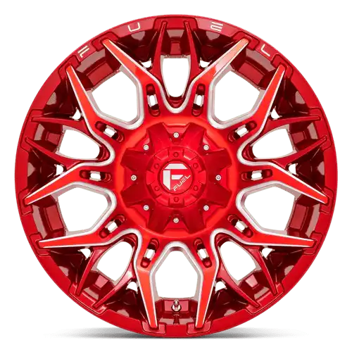 D771 20X10 5X4.5/5.0 GL-RED-MILL -18MM