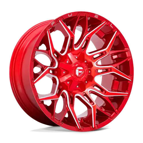 D771 22X10 8X180 GL-RED-MILL -18MM