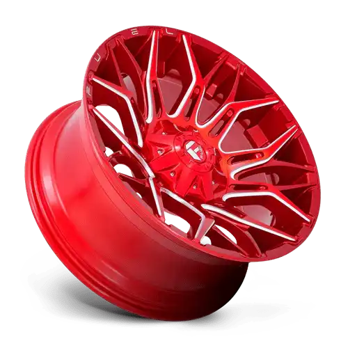 D771 22X10 8X170 GL-RED-MILL -18MM