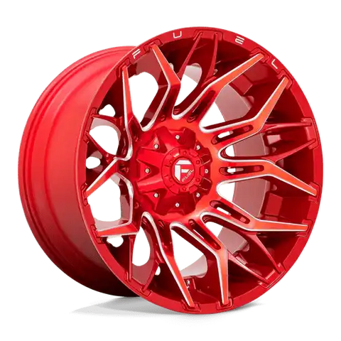 D771 22X12 5X4.5/5.0 GL-RED-MILL -44MM