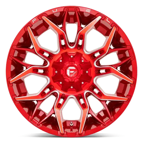 D771 22X12 5X4.5/5.0 GL-RED-MILL -44MM