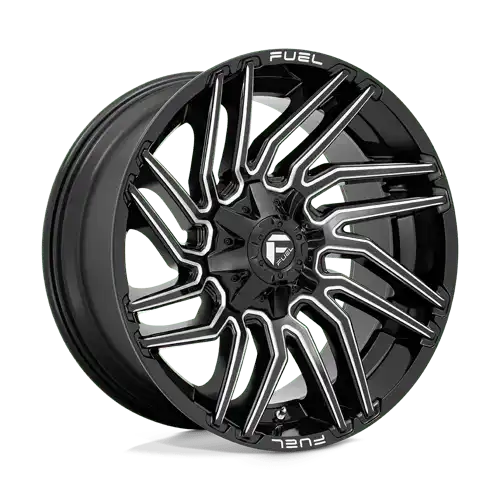 D773 22X10 8X170 G-BLK-MILL -18MM