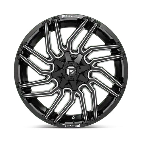 D773 22X10 8X170 G-BLK-MILL -18MM
