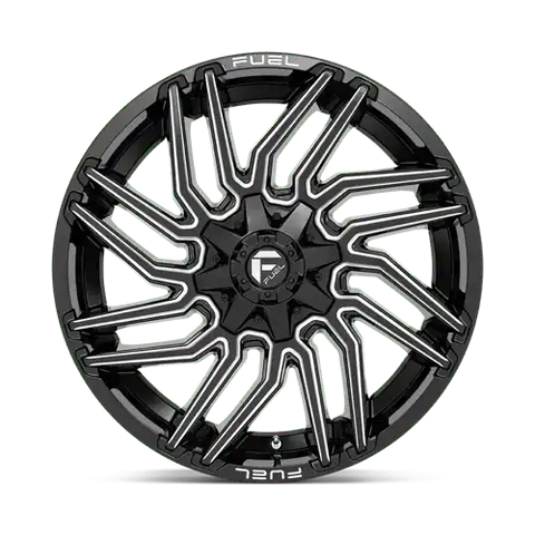 D773 22X10 8X170 G-BLK-MILL -18MM