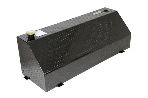 Dee Zee DZ92556B Tanks - Wedge Rectangle Black Tread Aluminum