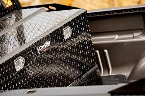 Dee Zee DZ92740B Liquid Transfer Tank - Combo Black Tread Aluminum 11-1/2 Inch Length x 54 Inch Width x 7 Inch Height