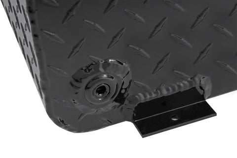 Dee Zee DZ92556B Tanks - Wedge Rectangle Black Tread Aluminum