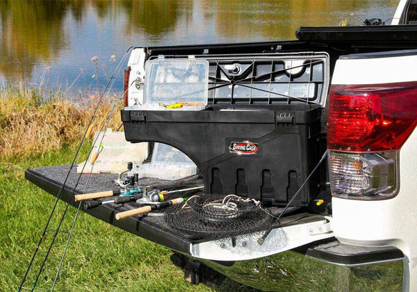 Undercover SC106P Truck Bed Storage Box Swing Case 21-24 GMC Hummer EV ...