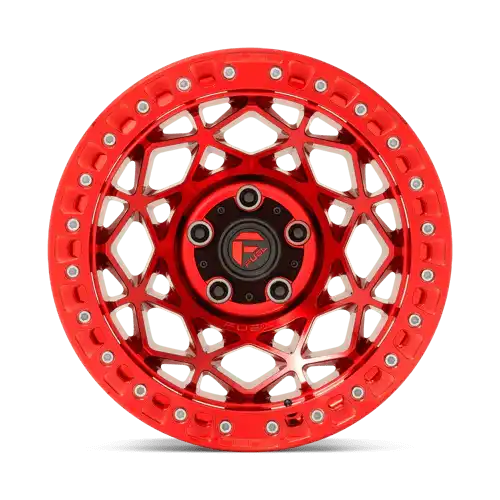 D121 17X9 5X5.0 GL-RED -15MM