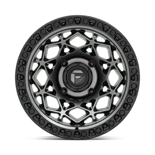 D784 15X7 4X137 GMTL M-BLK-RING 10MM