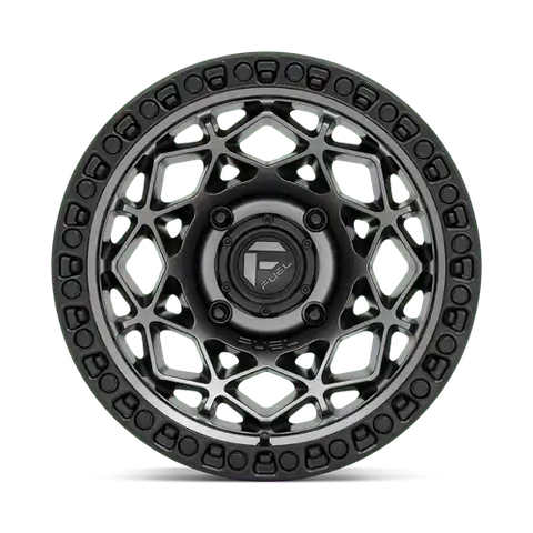 D784 15X7 4X137 GMTL M-BLK-RING 10MM