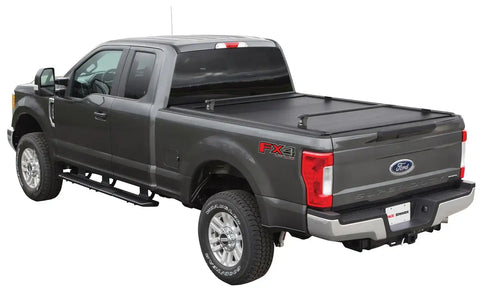 Pace Edwards KMD77A01 - UltraGroove® Metal Tonneau Cover Kit Incl. Canister/Rails Retractable Black