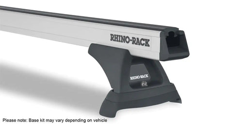 Rhino-Rack JA9830 Heavy Duty RCL Trackmount Silver 2 Bar Roof Rack