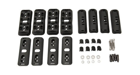 Rhino-Rack JA9925 Vortex RCL Ditch Mount Silver 2 Bar Roof Rack