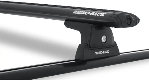 Rhino-Rack JA6180 Vortex RLT600 Trackmount Black 2 Bar Roof Rack