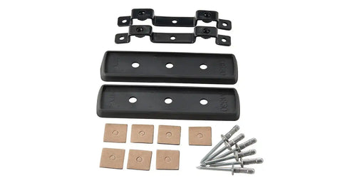 Rhino-Rack JA8519 Vortex RLT600 Ditch Mount Black 2 Bar Roof Rack