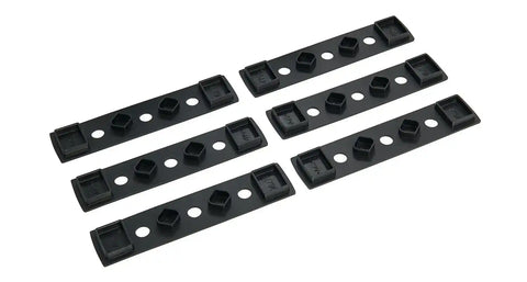 Rhino-Rack JA6390 Vortex RLT600 Black 3 Bar Backbone Roof Rack