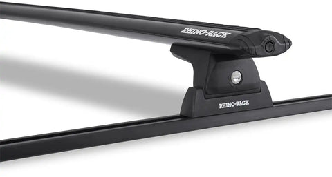 Rhino-Rack JA8723 Vortex RLT600 Trackmount Black 2 Bar Roof Rack