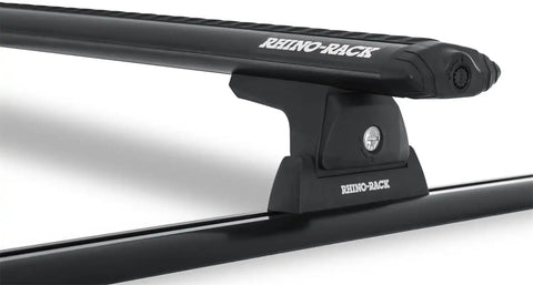 Rhino-Rack JA8955 Vortex RLT600 Trackmount Black 2 Bar Roof Rack