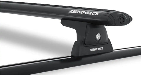 Rhino-Rack JA6191 Vortex RLT600 Trackmount Black 2 Bar Roof Rack