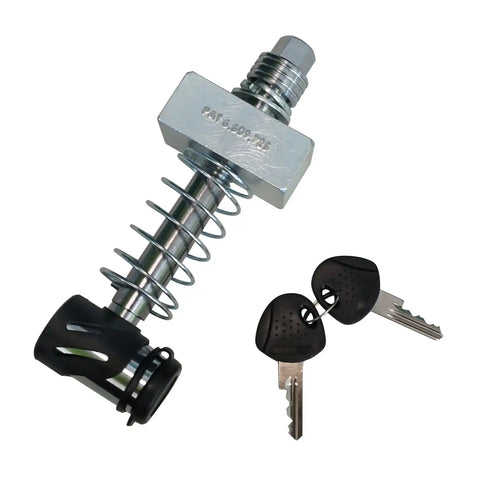 Lets Go Aero Silent Hitch Pin®: 5/8'' Press-On Locking Anti-Rattle for 3'' Hitches